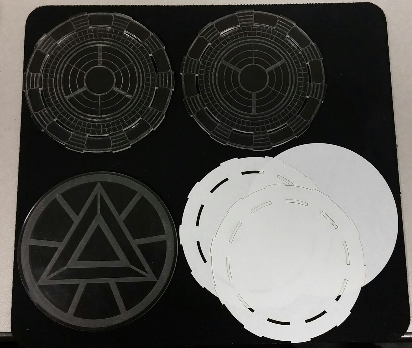 3.5" Lasercut SuperHero PowerPlant (Arc Reactor Kit) from Adafruit (GC-ARC01-04)