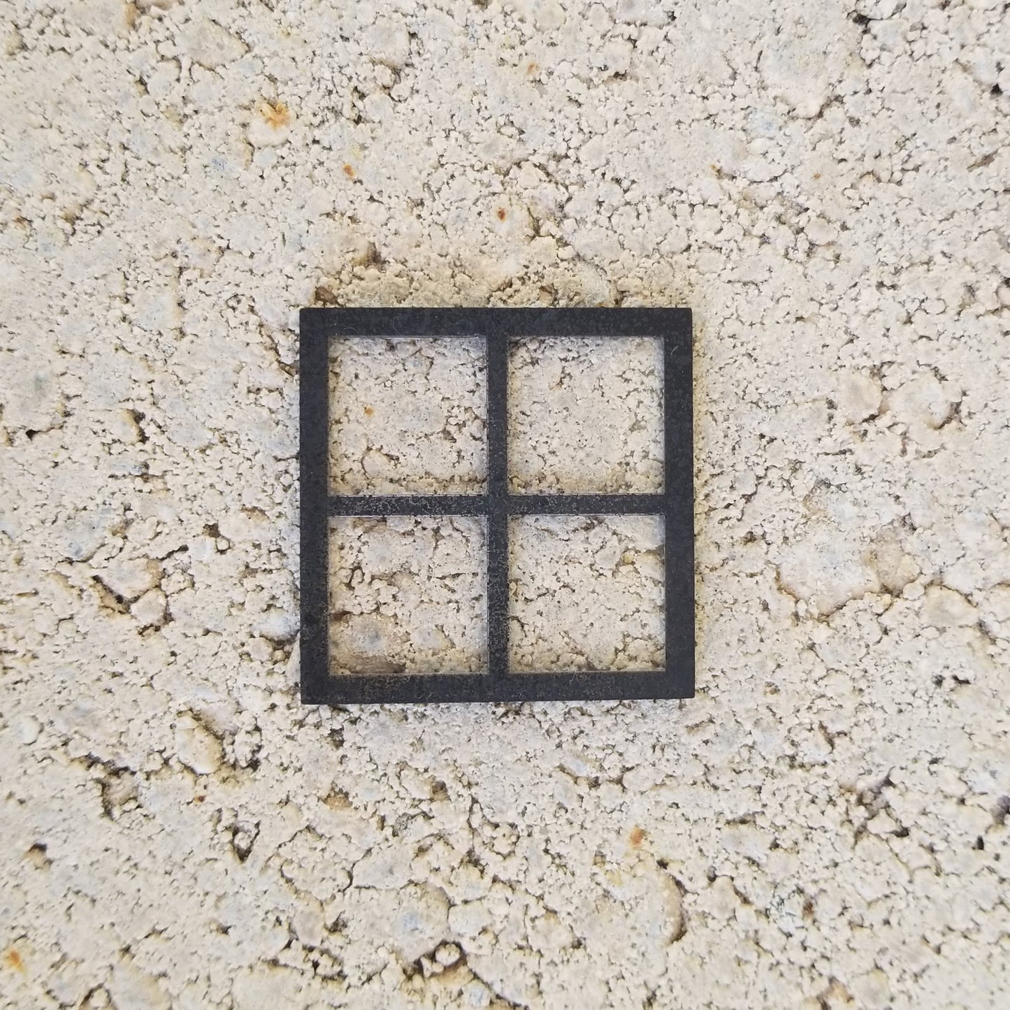 square dollhouse window 1.5" set of 24