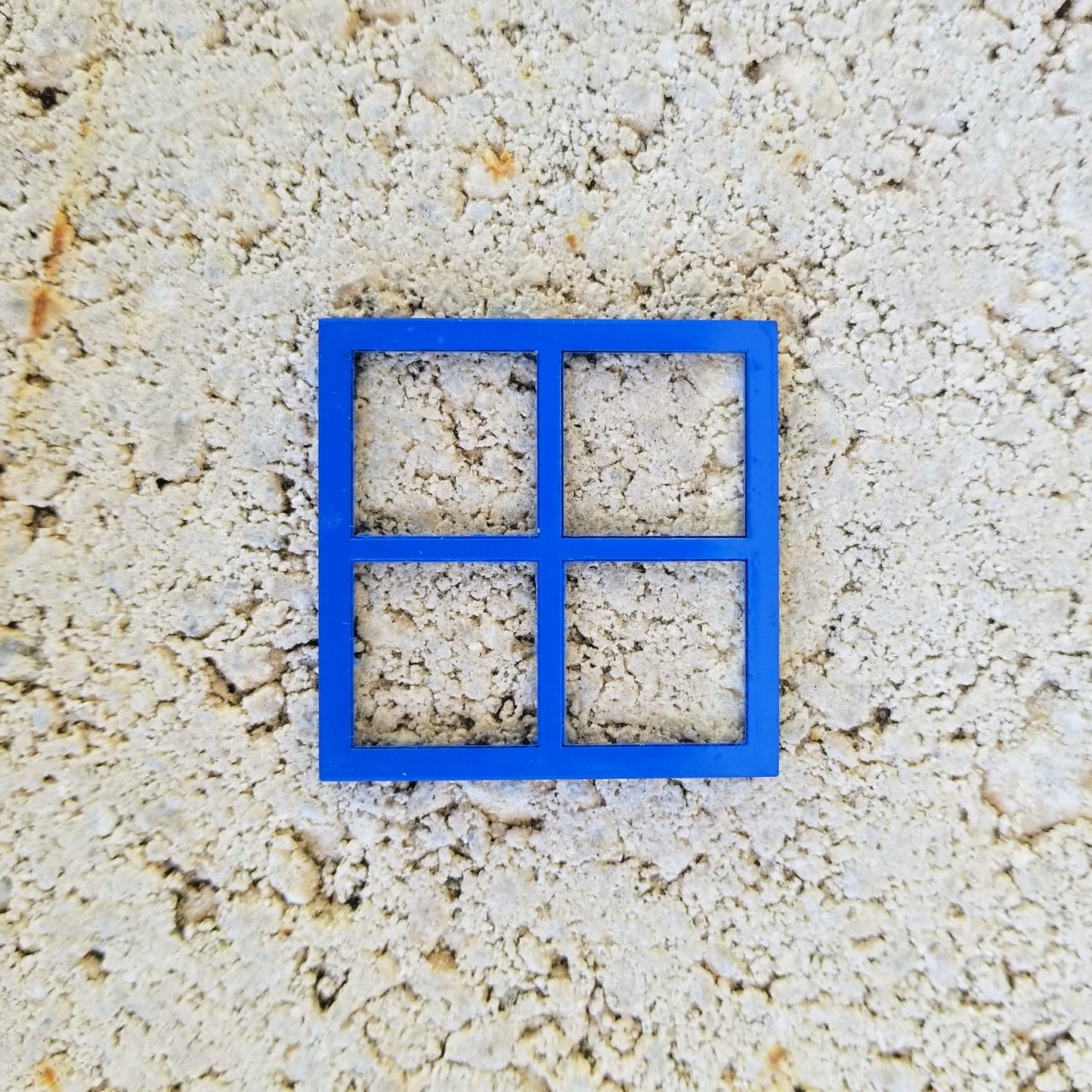 square dollhouse window 1.5" set of 24