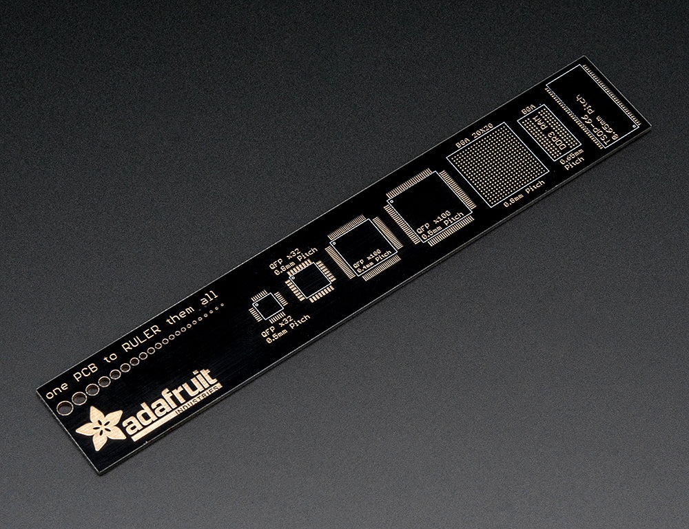 Adafruit PCB Ruler - 6" (A-1554)