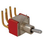 Switch Toggle DPDT ON-NONE-ON Right Angle