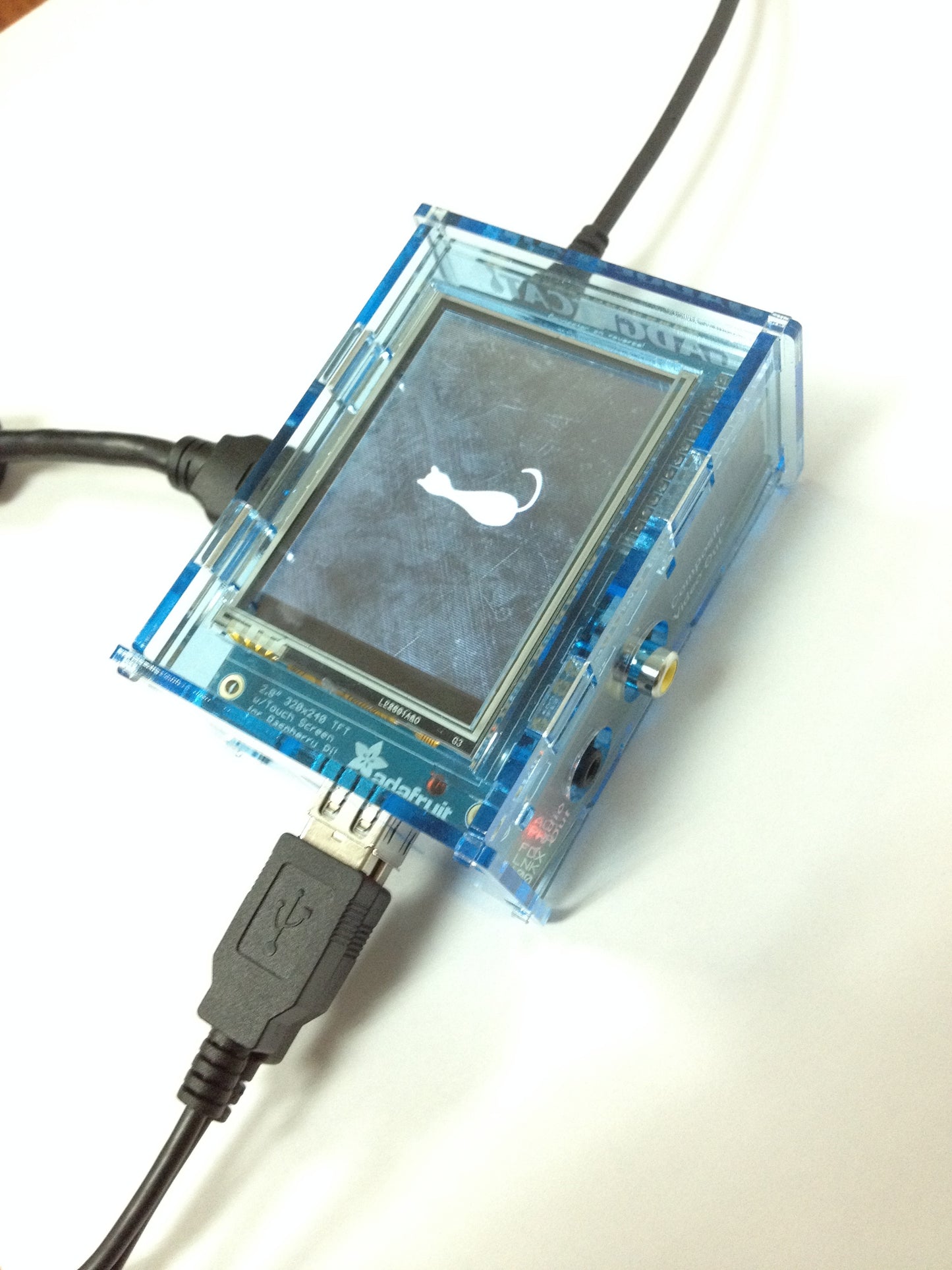 Modified Raspberry Pi Box for PiTFT Touchscreen (GC-8387)