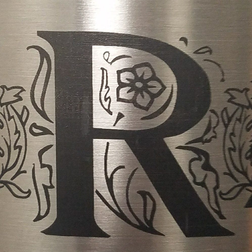 Laser engraved YETI tumbler 30oz