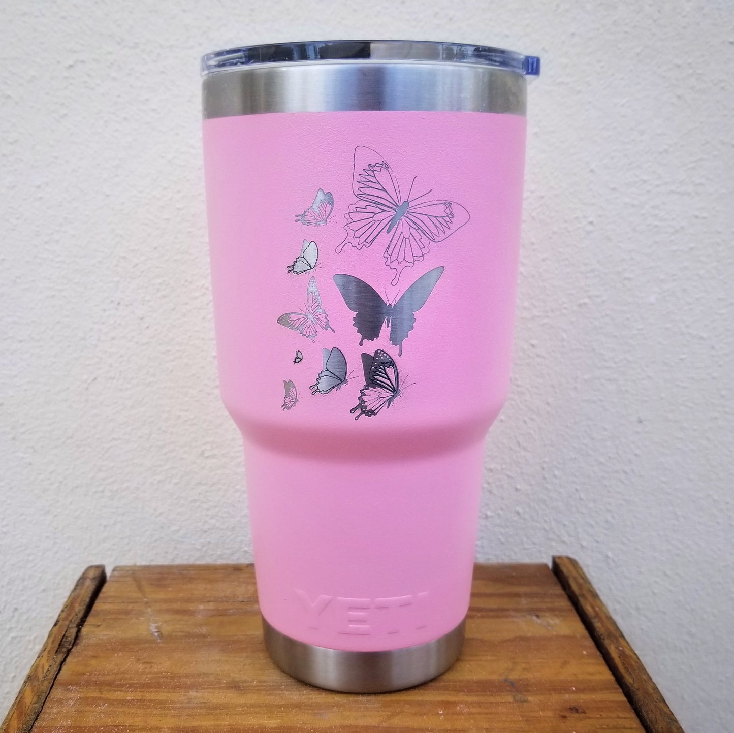 Laser engraved YETI tumbler 30oz