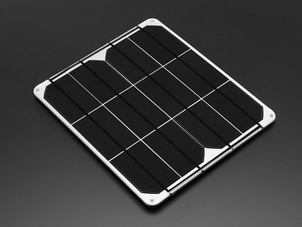 5v-10v Solar Panel with charge controller and battery kit