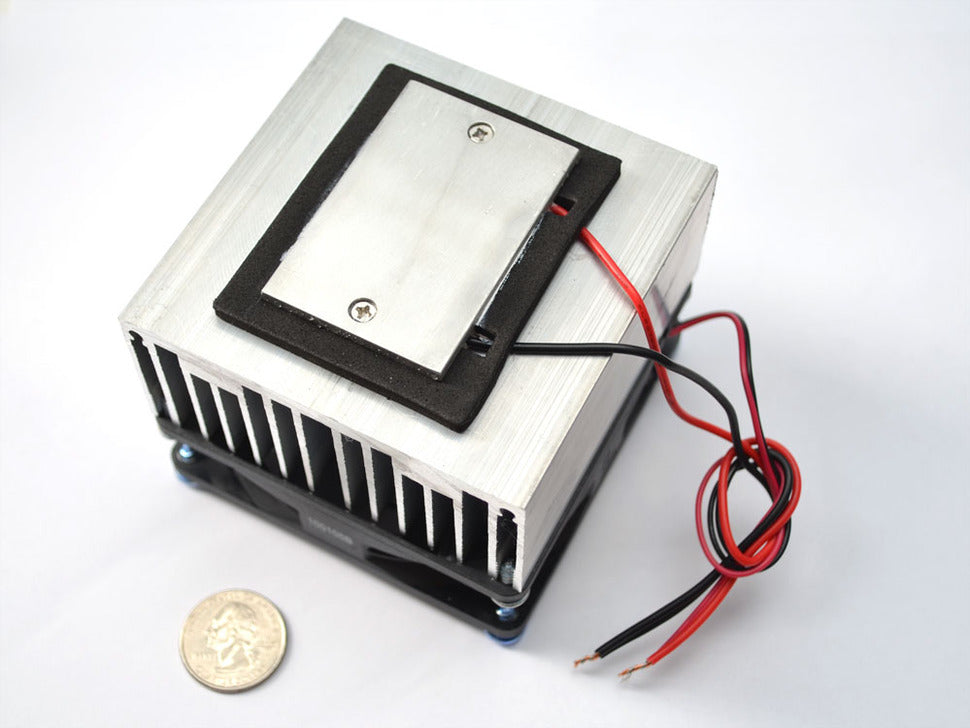 Peltier Thermo-Electric Cooler Module+Heatsink Assembly - 12V 5A (A-1335) (4B1D)