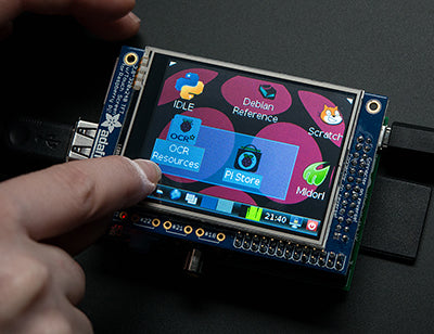 PiTFT Mini Kit - 320x240 2.8" TFT+Touchscreen for Raspberry Pi (A-1601) (5C3)