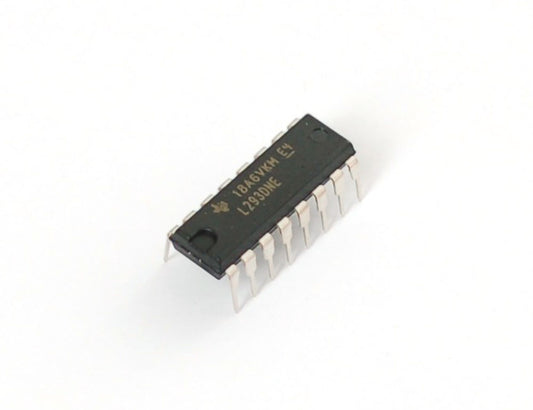 Dual H-Bridge Motor Driver for DC or Steppers - 600mA - L293D (Arduino 102 Kit Parts) (A-807) (4D2)