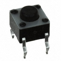 BLACK MOMENTARY PUSH BUTTON (DK-FSM4JH) (4C4C)