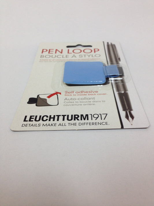 Leuchtturm Pen Loop suitable for pocket calendars, calendars and notebooks (Blue) (GC-PLE215BU) (4A3)