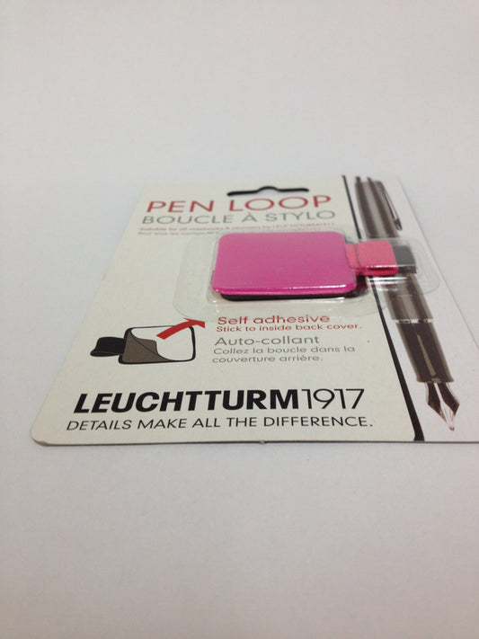 Leuchtturm Pen Loop suitable for pocket calendars, calendars and notebooks (Pink) (GC-PLE215PK) (4A3)