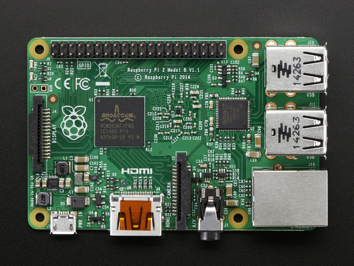 Raspberry Pi 2, model B, aka the V2