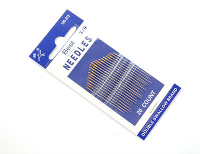 Needle set - 3/9 sizes - 20 needles (A-615) (LILYPD-B)