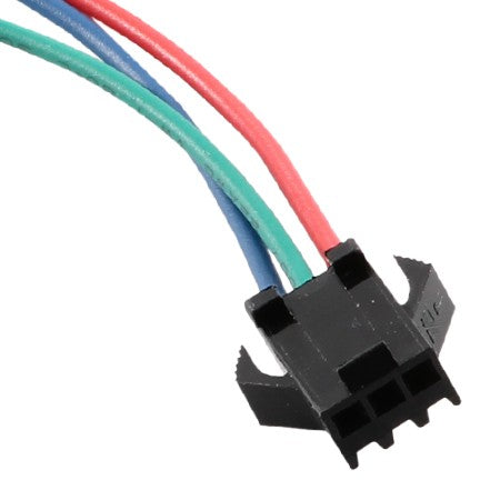 3 PIN FEMALE SNAP CONNECTOR (JS-JS-2228) (3B2)