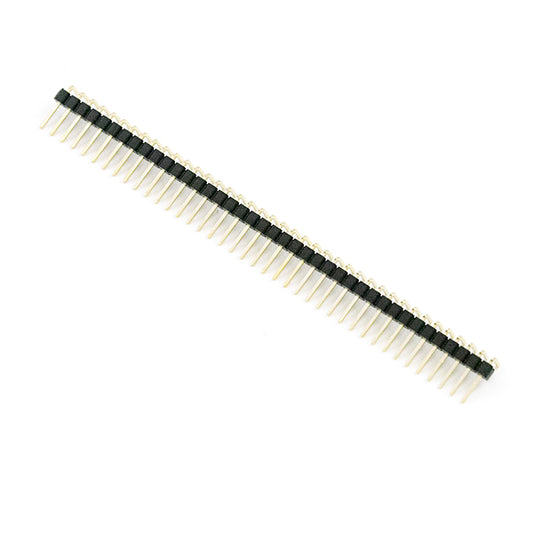 Break Away Male Headers - Right Angle [0.1", 40pin - 1x40] (SF-00553) (4C4B)