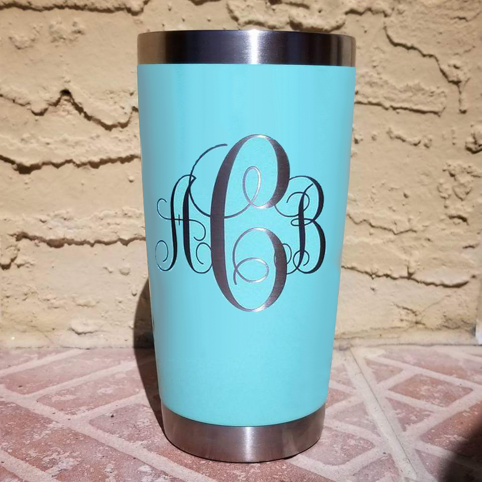 Monogram Mug (3-initial monogram)