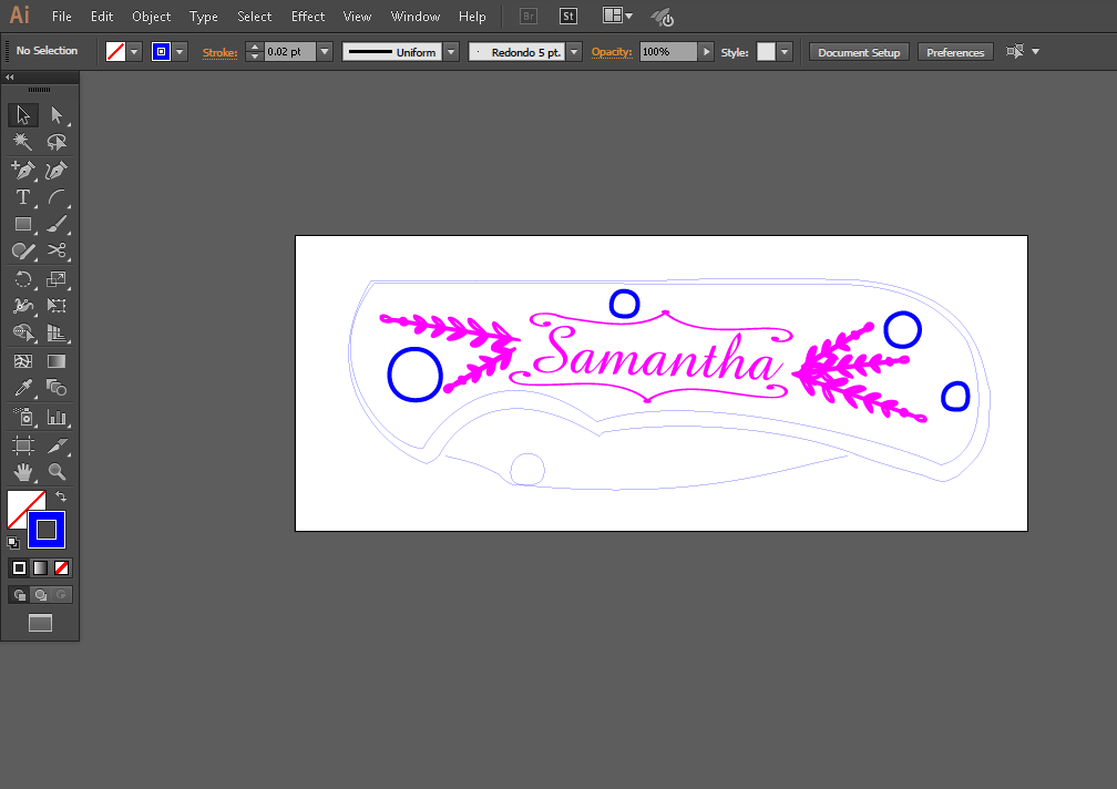 TEMPLATE for LASERCUTTER Anodized Clip Knife, Ozark Trail, jig and engraving area plus BONUS Personalization layer (Copy)