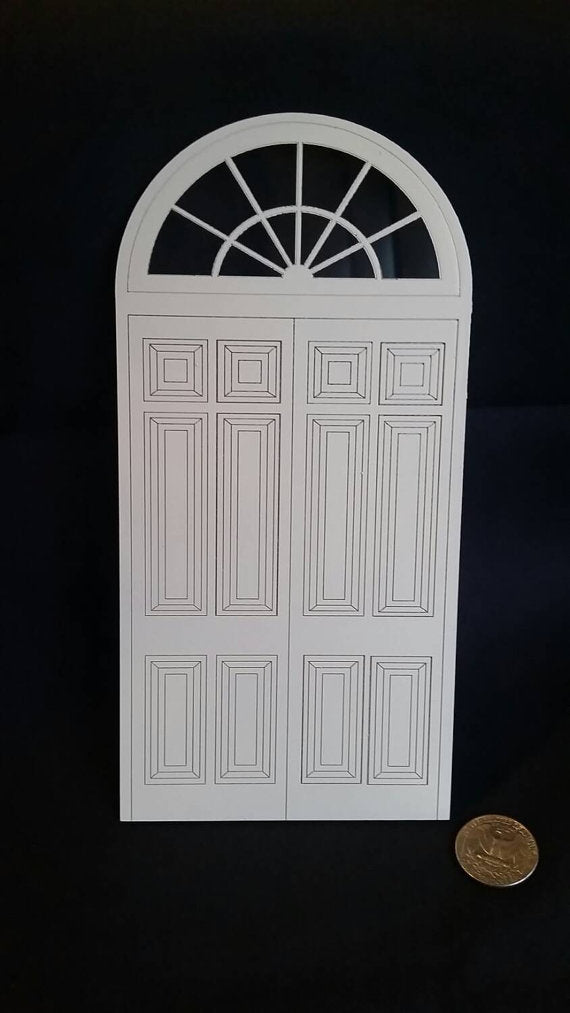 Schoolhouse door for dollhouse (1 door)